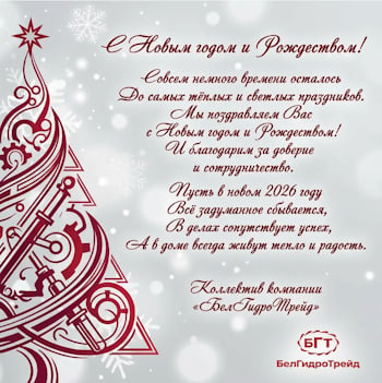 С Новым 2026 годом и Рождеством! 🎄 
