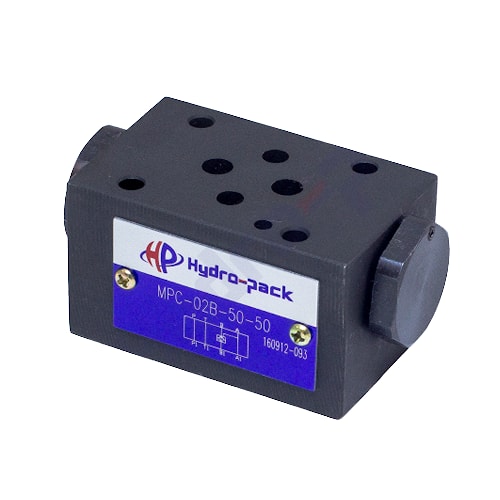 Клапан модульный обратный MPC-02W-50-50-D
