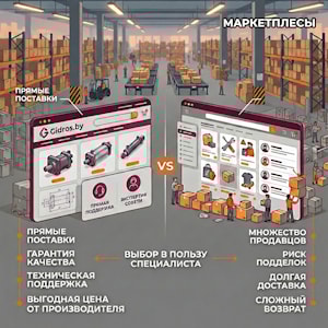 Почему выгоднее покупать гидравлическое оборудование в интернет магазине от первого поставщика, чем на маркетплейсах  