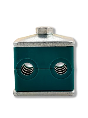 Фиксатор трубки (пластик) 8mm Double  